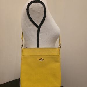 Coach Yellow Crossbody Bag